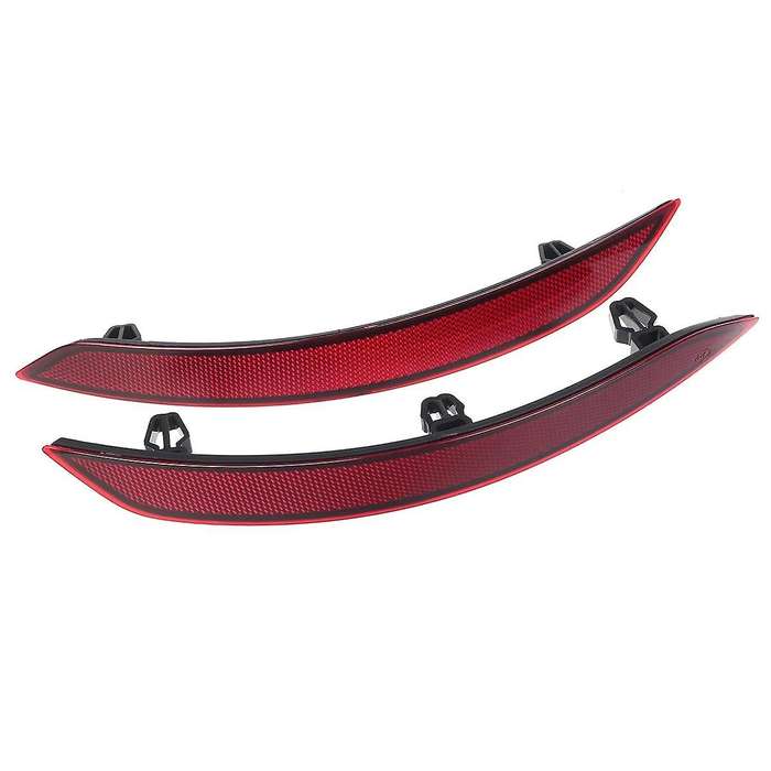 1 Pair Car Rear Bumper Reflector Light Fog Lamp Rear Bumper Fog Light for- A3 S3 2017-2019 8V5945106