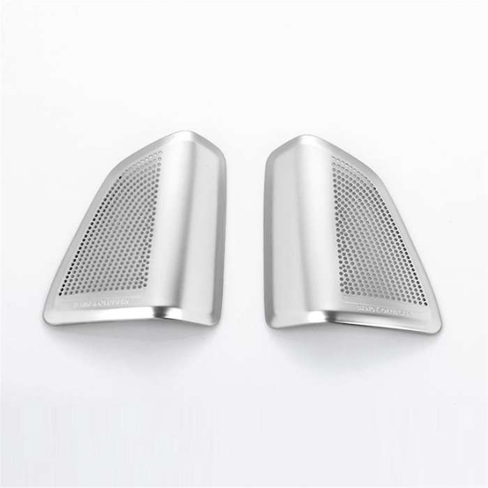 1 Pair Door Stereo Speaker Tweeter Covers Stickers Trim for X5 X6 F15 F16 2014 2015 2016 2017 2018
