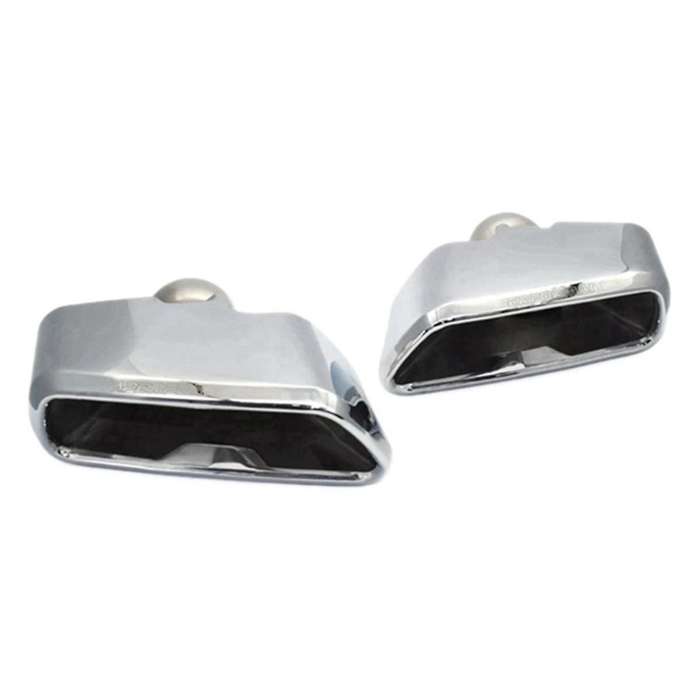 1 Pair Exhaust Pipe Muffler Pipe for 5 Series G30 G38 540 530 2018-2019 Car Rear Tail Tips Nozzle T