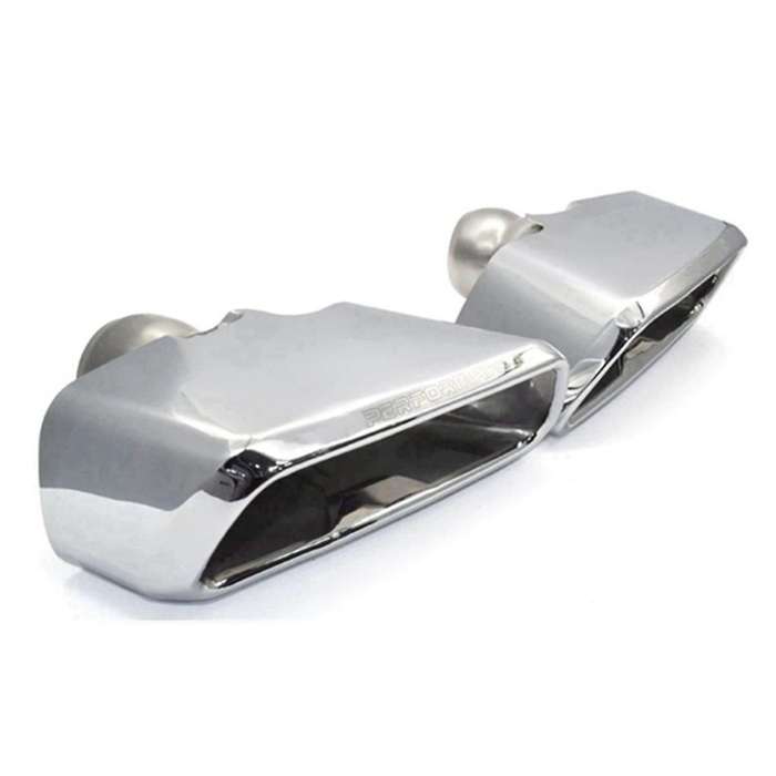 1 Pair Exhaust Pipe Muffler Pipe for 5 Series G30 G38 540 530 2018-2019 Car Rear Tail Tips Nozzle Ta