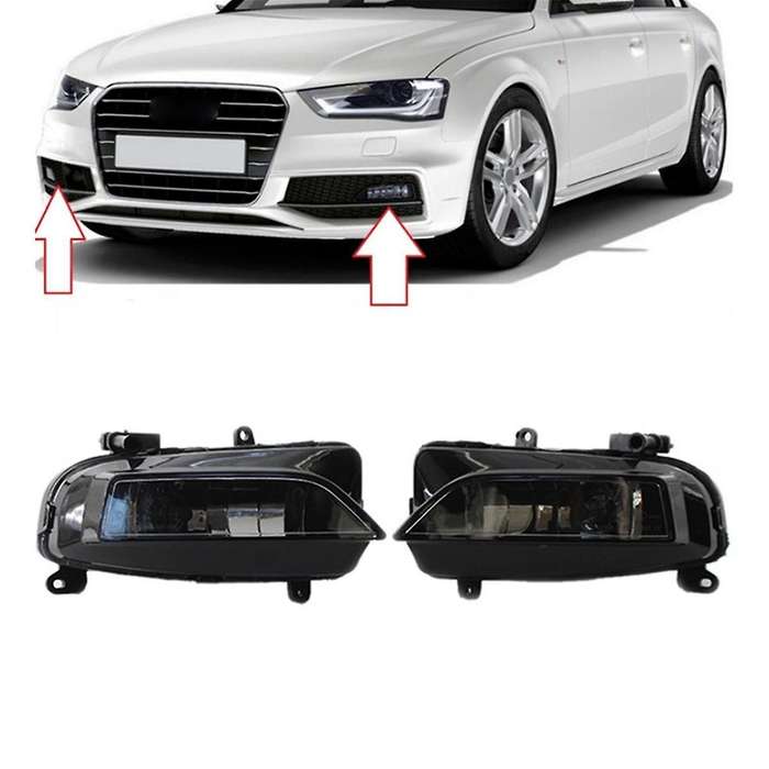 1 Pair Front Bumper Fog Light Assembly Driving Light for (A4) S4 B9 2013-2015 8K0941699C 8K0941700C