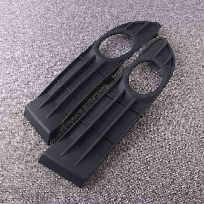 1 Pair Front Bumper Fog Light Lamp Grill Cover Trim Frame 30744919 30744920 for S40 2008 2009 2010 2