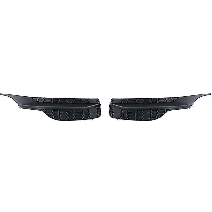 1 Pair Front Bumper Fog Light Lamp Grill Cover Sealed Bezel for Accord 2016-2017