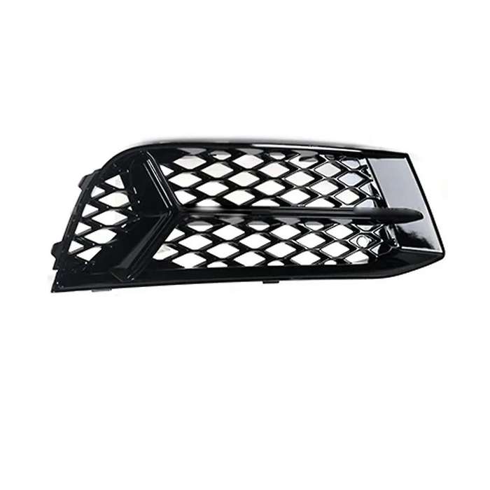 1 Pair Front Bumper Fog Light Grille Cover Honeycomb Fog Lamp Cover for A3 S3 17-20 Decorative Modi