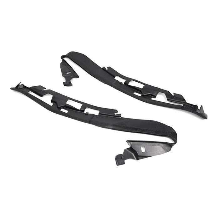 1 Pair Front Bumper Headlight Sealing Strip Headlight Gasket Upper Bracket Cover Fit for F10 F11 201