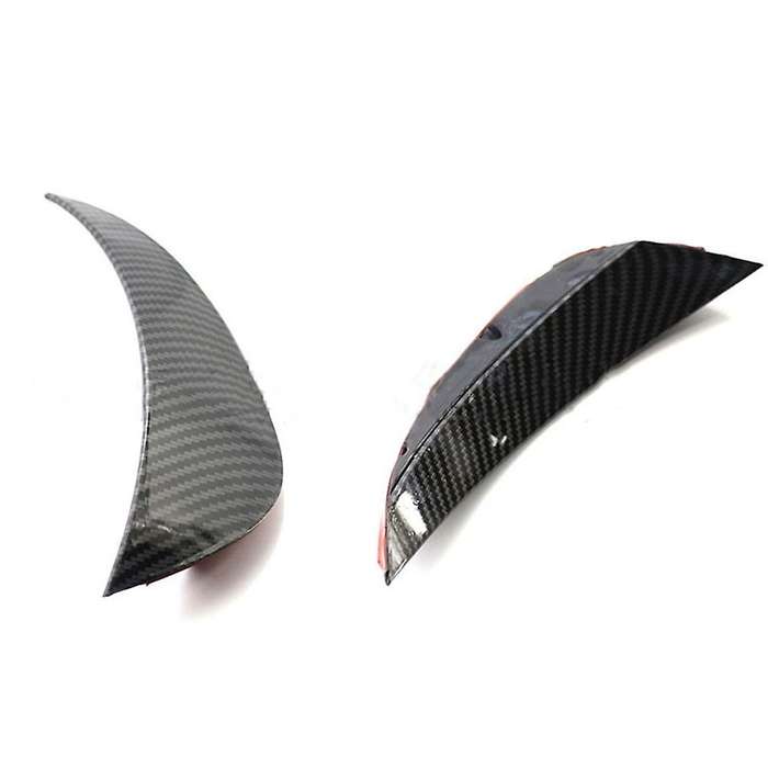 1 Pair Front Bumper Splitter Canard Cover Trim for C Class W205 for 2015-2018