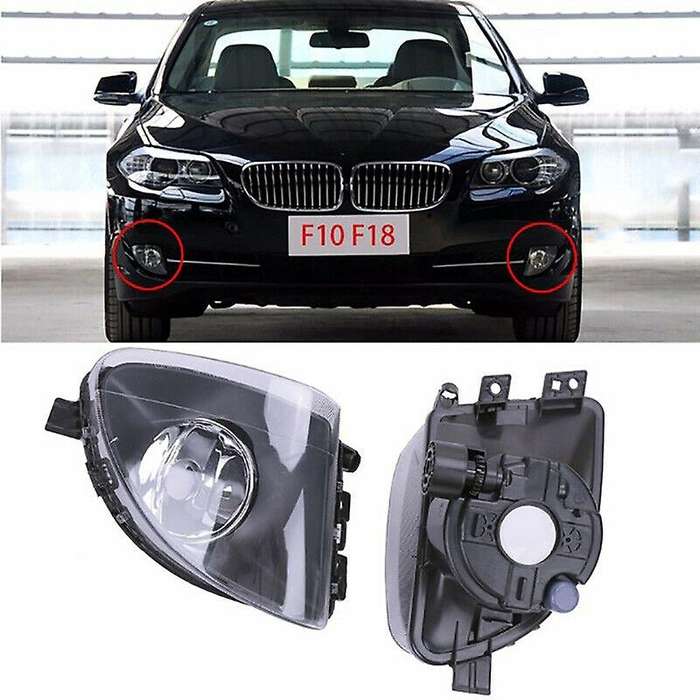 1 PAIR Front Fog Light Lamps for  5-Series F10 535I 550I 528I 2011-2013 63177216888 63177216887