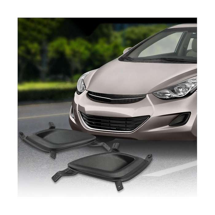 1 Pair Front Fog Light Lamp Cover Trim Driver & Passenger Side for 2011-2013 865643y000, 865633y000