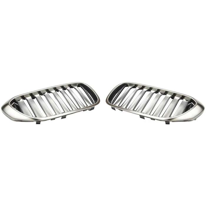 1 Pair Front Kidney Grille Car Center Net Grille for 5 Series 540I 530E G30 G31 51138070469 51138070