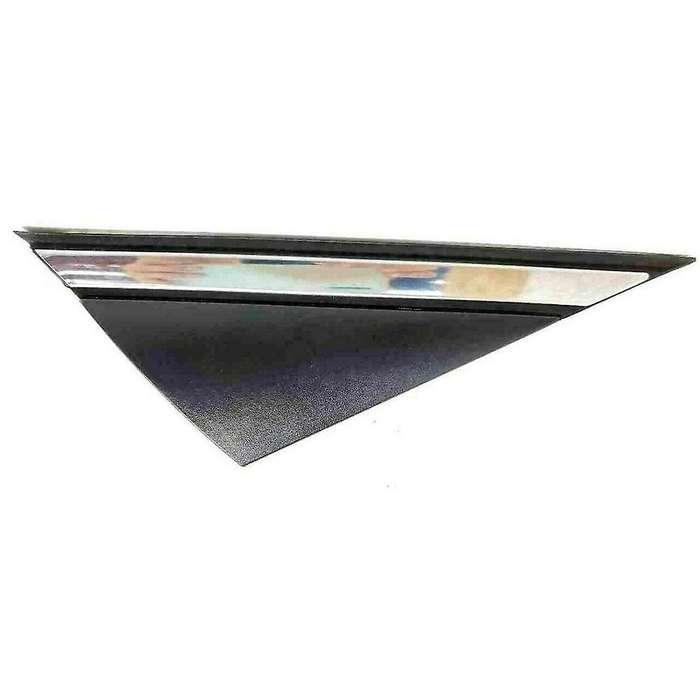 1 Pair Front Left & Right Window Door Mirror Triangle Cover Trim Panel for 2015-19 Auto Accessories