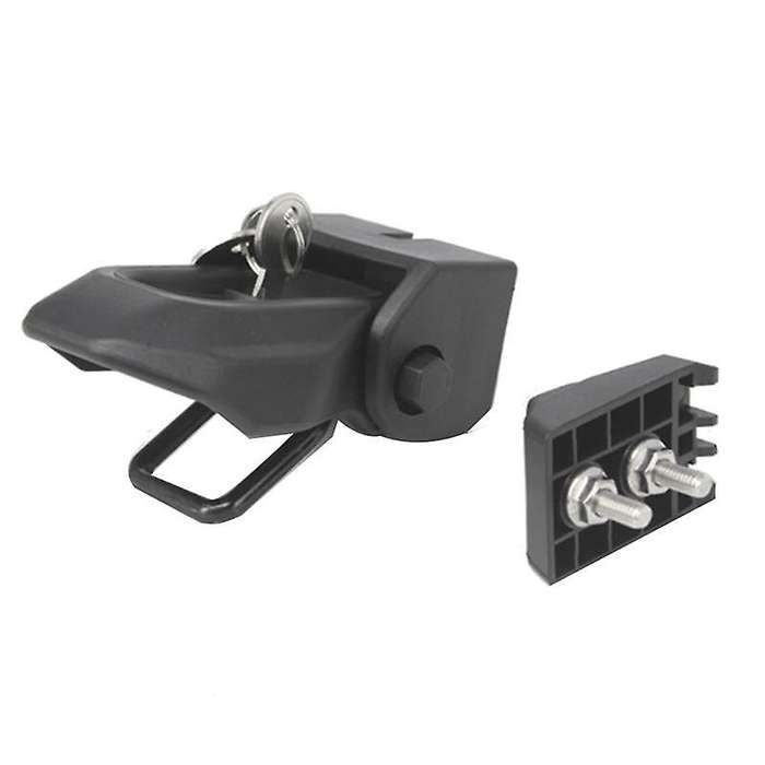 1 Pair Hood Catch Latch with Key Kit Abs+metal Durable and Anti-rust for Wrangler Jl 2018-2020 Mgo3