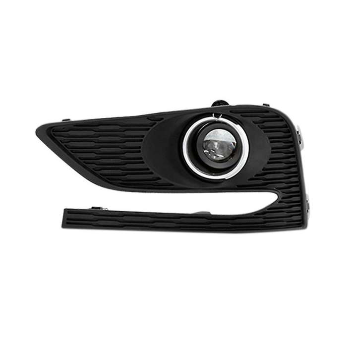 1 Pair LED Daytime Running Light Car Front Fog Light for 2017-2019