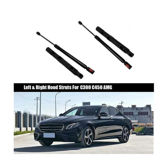 1 Pair Left & Right Hood Struts for - C300 C450 2139800164 2139800264