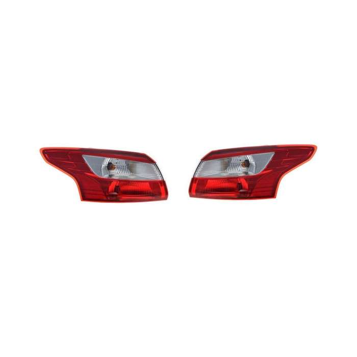1 Pair Led Tail Light for 2012 2013 2014 Focus Trim Brake Light Left+right 44zh-2067b Bm51-13405