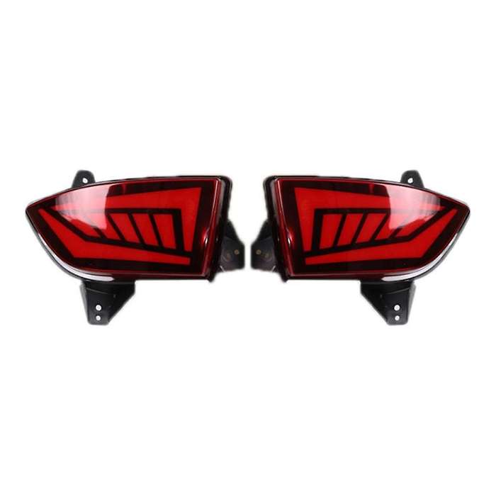 1 Pair LED Rear Bumper Light Tail Turn Signal Warning Reflector Lamp for Pilot 2019 2020 2021 Car Ac