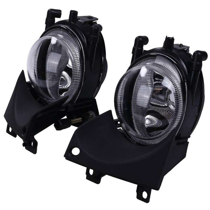 1 Pair Left &Right Front Fog Light without Bulbs Replacement Kit for E39 1999-2004 Car Accessories