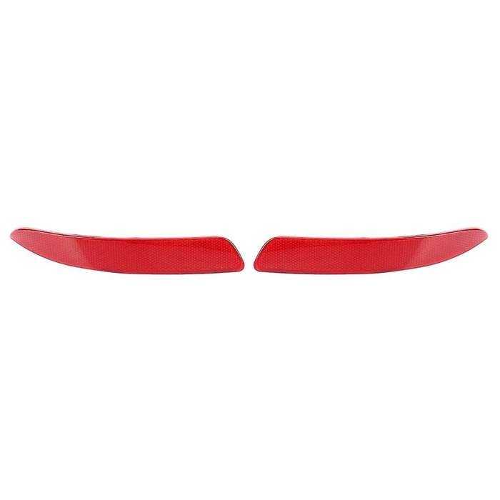 1 Pair Left & Right Rear Bumper Reflector Sticker Cover for- E70 X5 2007-2013 63217158949 632171589