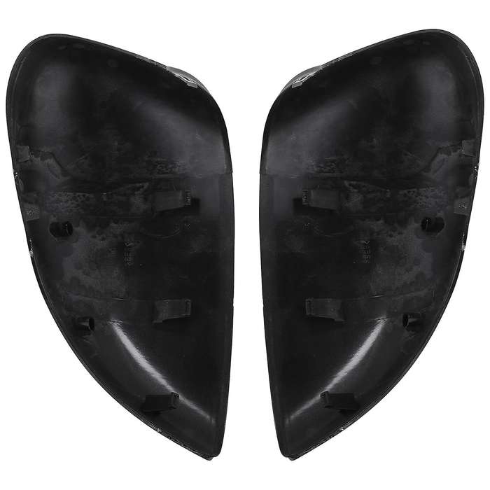 1 Pair Left/right Silver Rearview Side View Mirror Replacement Cover Cap Case Shell for for Fiesta