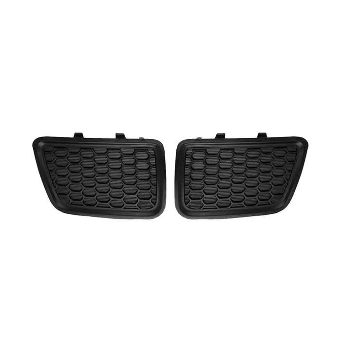 1 Pair LH+RH Front Lower Grille Tow Hook Cover Insert Bezel for Grand 2014-2016 68143099AC 68143098A