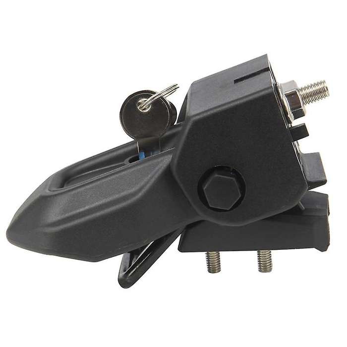 1 Pair Locking Hood Catch Bonnet Latch with Key Kit