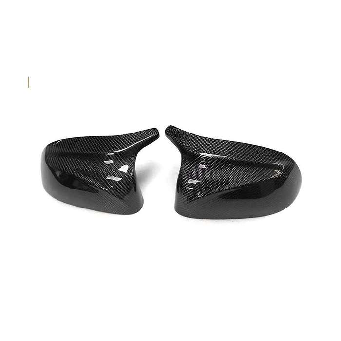 1 Pair New Bullhorn for X3 X4 X5 G01 G02 G05 2018-2019 Retrofit Carbon Fibre Mirror Housing