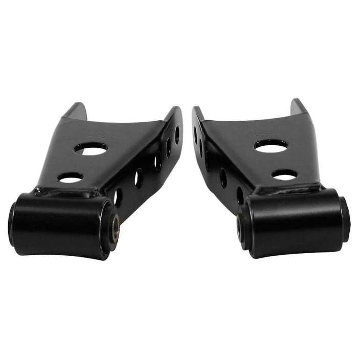 1 Pair of BEL6400 Rear Lowering Shackle Bracket Kit for and with 2inch Drop