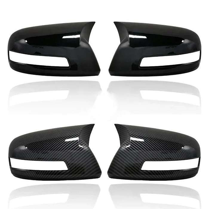 1 Pair of Carbon Fiber Rearview Mirror Covers for 12-15 9Th Generation Horn Cover Decoration Modific