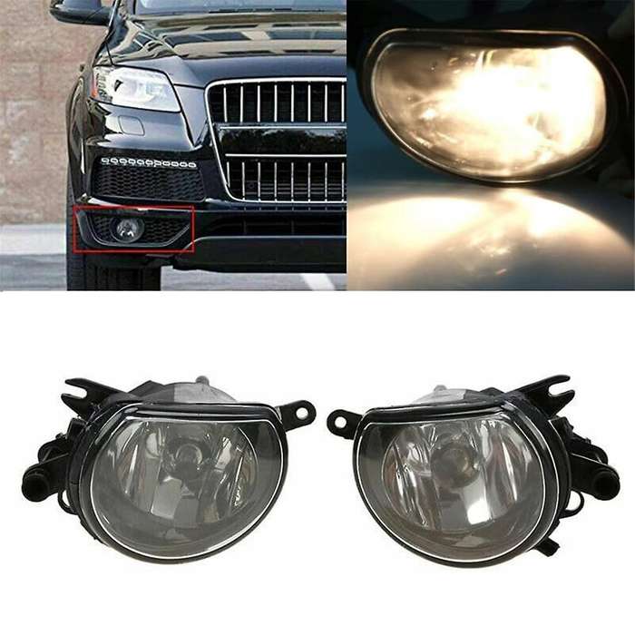1 Pair Pack Car Fog Light Driving Light Headlight Bumper Light for A3 4L0941699A 4L0941700A