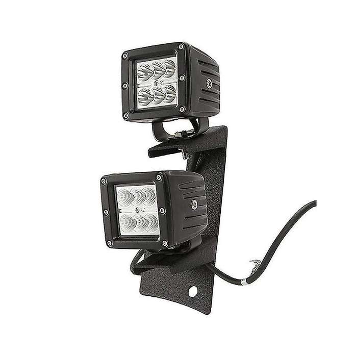 1 Pair -Pillar Dual LED Work Pod Light Mount Bracket for JK 2007-2017 Accessories
