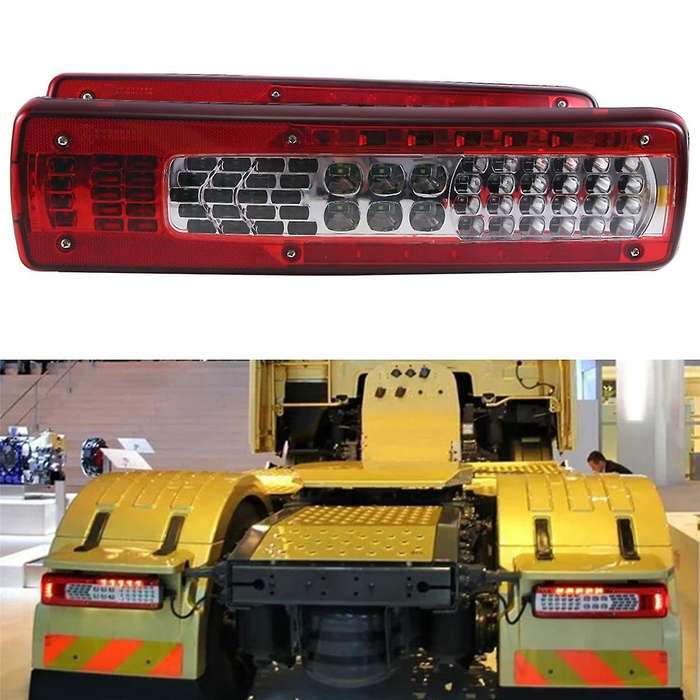 1 Pair Rear Light Truck Tail Light for Truck Accessories 82849894 82849923