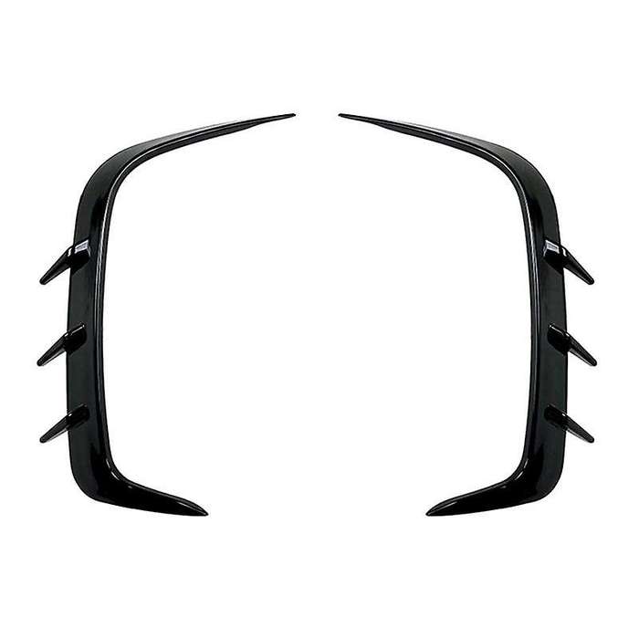1 Pair Rear Bumper Spoiler Cover Side Canard for - 4 Series G22 G23 425i 430i M440i