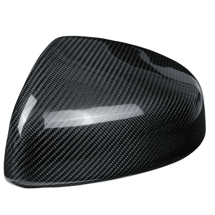 1 Pair Rearview Mirror Cover Carbon Fiber Side Mirror Caps for 370Z Z34 2009-2019