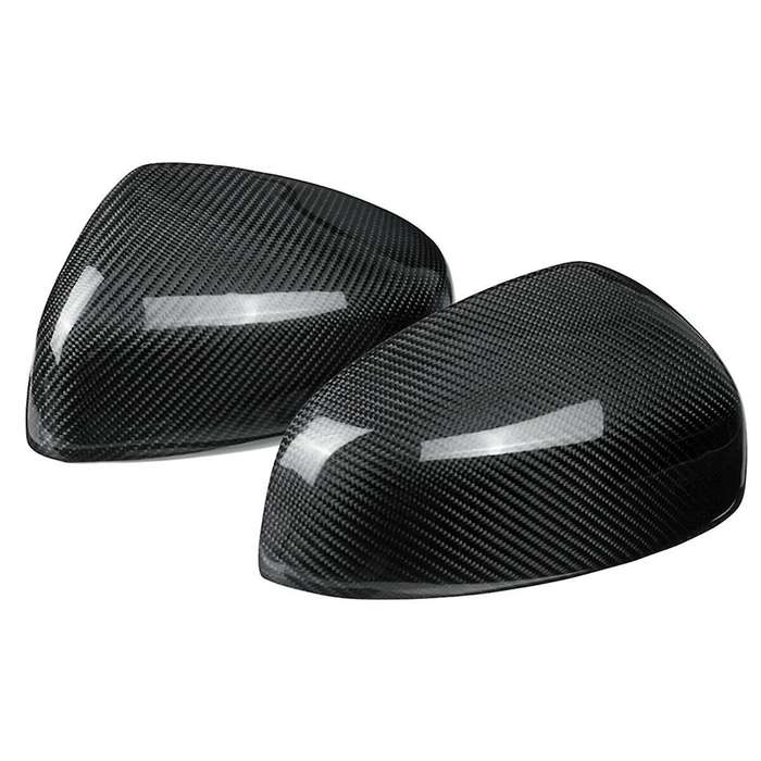 1 Pair Rearview Mirror Cover Carbon Fiber Side Mirror Caps for 370Z Z34 2009-2019