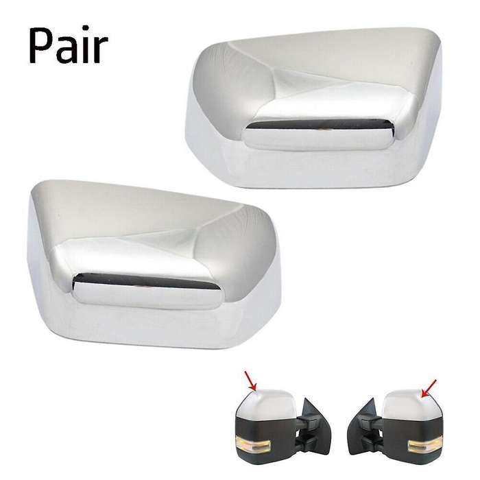 1 Pair Tow Mirror Cap Cover Set LH & RH Sides HC3Z-17D742-CA HC3Z-17D743-CA for Super Duty F250 F35