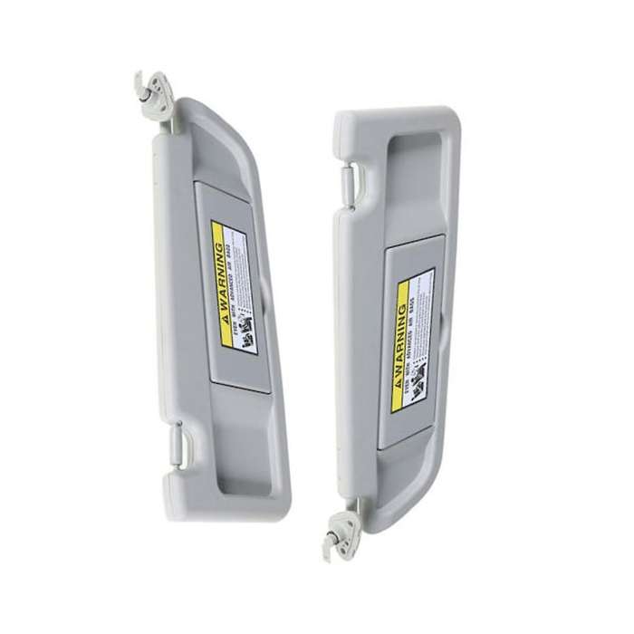 1 Pair Visor Sunvisor Block Shade No Light for 2006-2008 Gray 83280--01zc 83230--a01zc