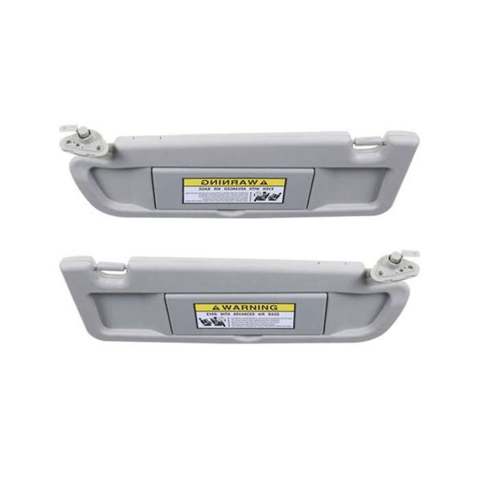 1 Pair Visor Sunvisor Block Shade No Light for 2006-2008 Gray 83280--01zc 83230--a01zc
