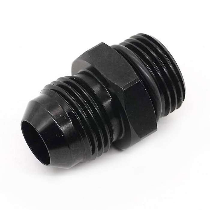 1 Pcs -8 O-Ring AN8 8AN to AN8 8AN Male Adapter Fitting-Black