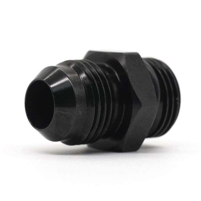 1 Pcs -8 O-Ring AN8 8AN to AN8 8AN Male Adapter Fitting-Black