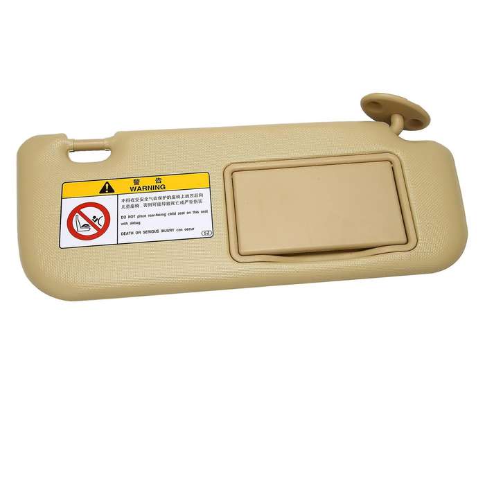 1 Pcs Car Replacement Visor Passenger Side Sun Visor for / Hybrid
