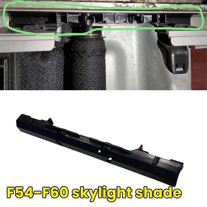 1 PCS Car Sunroof Roller Shutter Fixed Base Bracket for Mini F54 F55 F56 F60 2015-2020