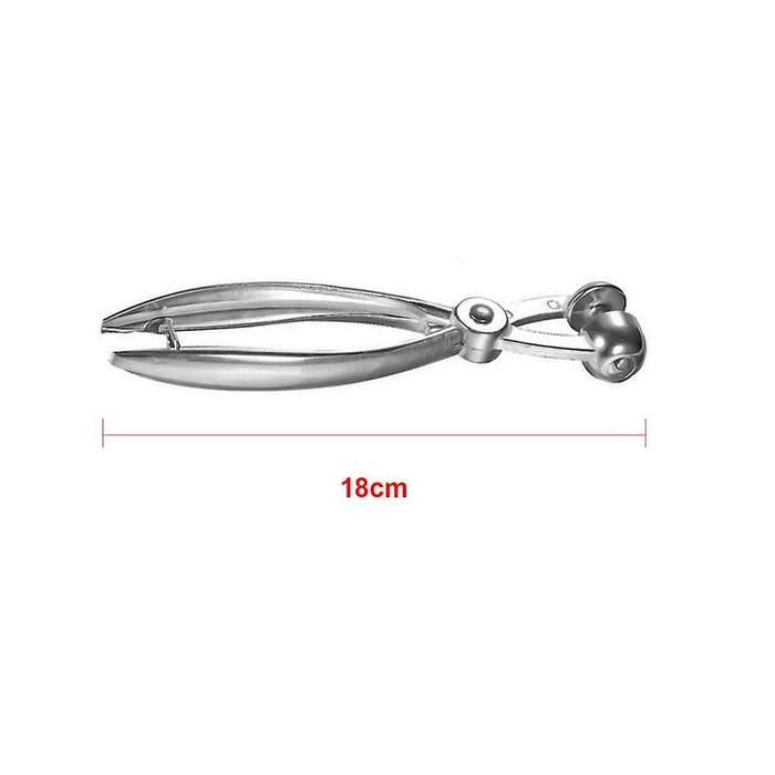 1 Pcs Silver Metal Cherry Pitter Olive Pit Easy Remover Hand Removal Core Tool Kitchen Fruit Vegeta