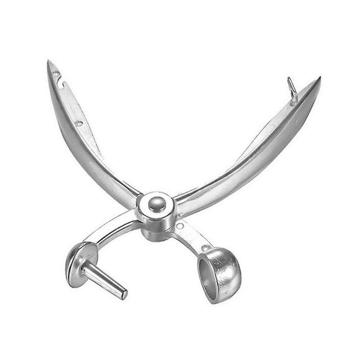 1 Pcs Silver Metal Cherry Pitter Olive Pit Easy Remover Hand Removal Core Tool Kitchen Fruit Vegeta