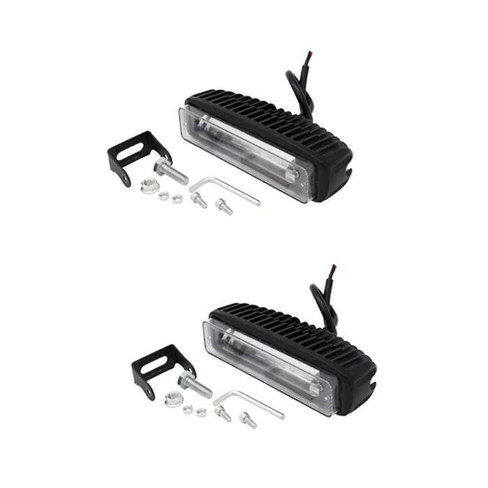 1 Set 4 Inch 30w Led Forklift Truck Car Warning Lamp Safety Working Light Bar Warehouse Danger Area