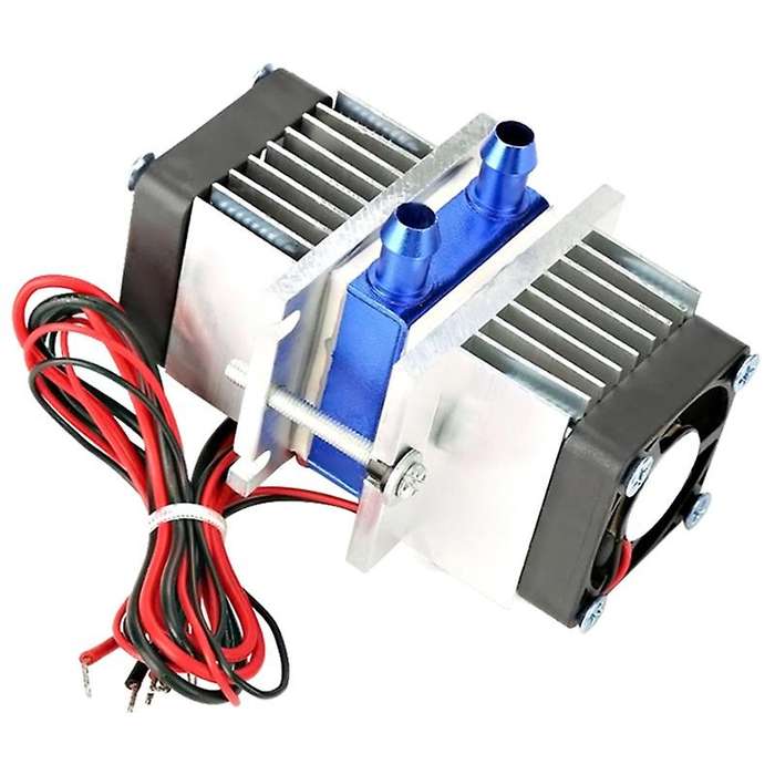 1 Set Mini Air Conditioner Diy Kit Thermoelectric Peltier Cooler Refrigeration Cooling System + Fan