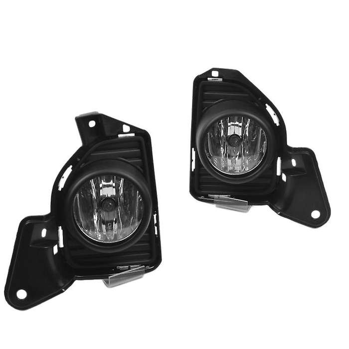 1 Set of 12V Fog Lamp Assembly with LED Light, 3200K Yellow Color Temperature Fog Lamp Suitable for