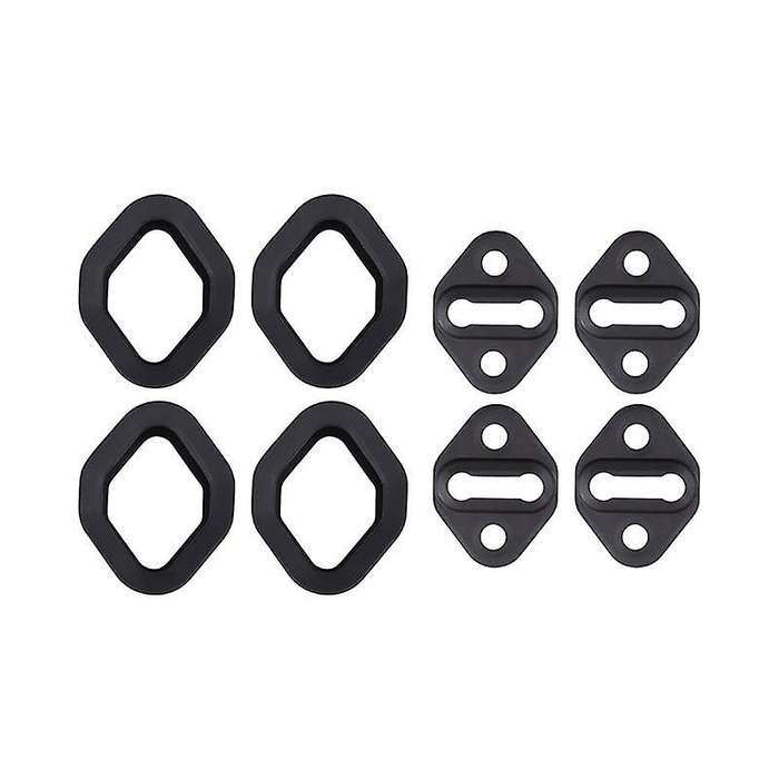 1 Sets Car Silicone Reduce Noise Door Lock Protector Latches Stopper Covers for Accord Odyssey