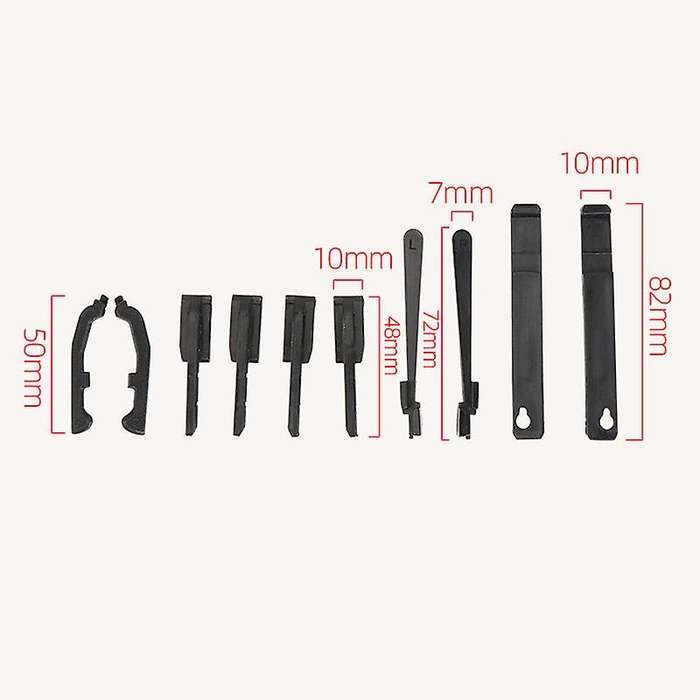1 Sets Sunblind Sunshade Sun Visor Repair Kit 54107198762 Fit for X5 E70 06-13 F15 13-18