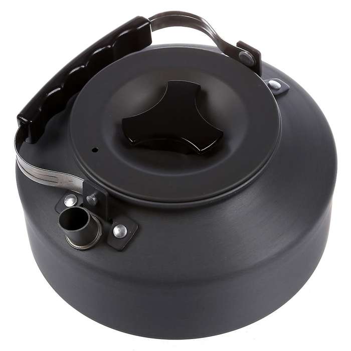 1.1l Portable Ultra-light Outdoor Hiking Camping Picnic Water Teapot Coffee Pot Anodised Aluminum