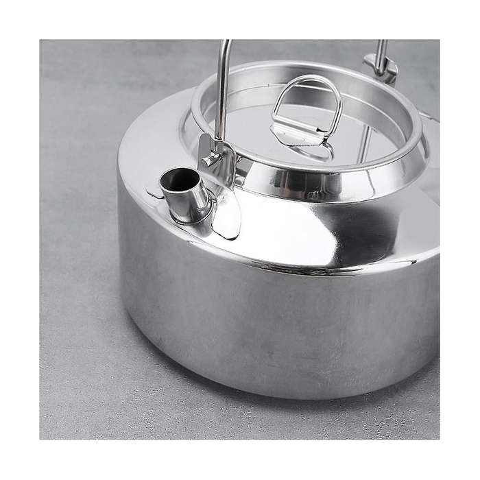 1.2l Stainless Steel Outdoor Camping Kettle Outdoor Teapot for Hiking Backpacking Picnic