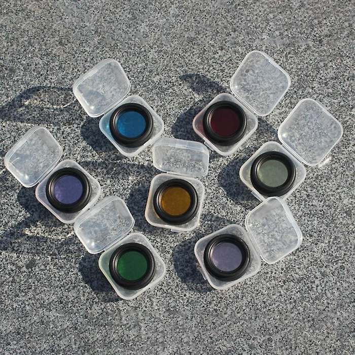 1.25 Inches Color Filter Kit (7 Pcs) Thread 28.6X0.6mm for Astronomical Telescope Accessory